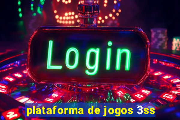 plataforma de jogos 3ss